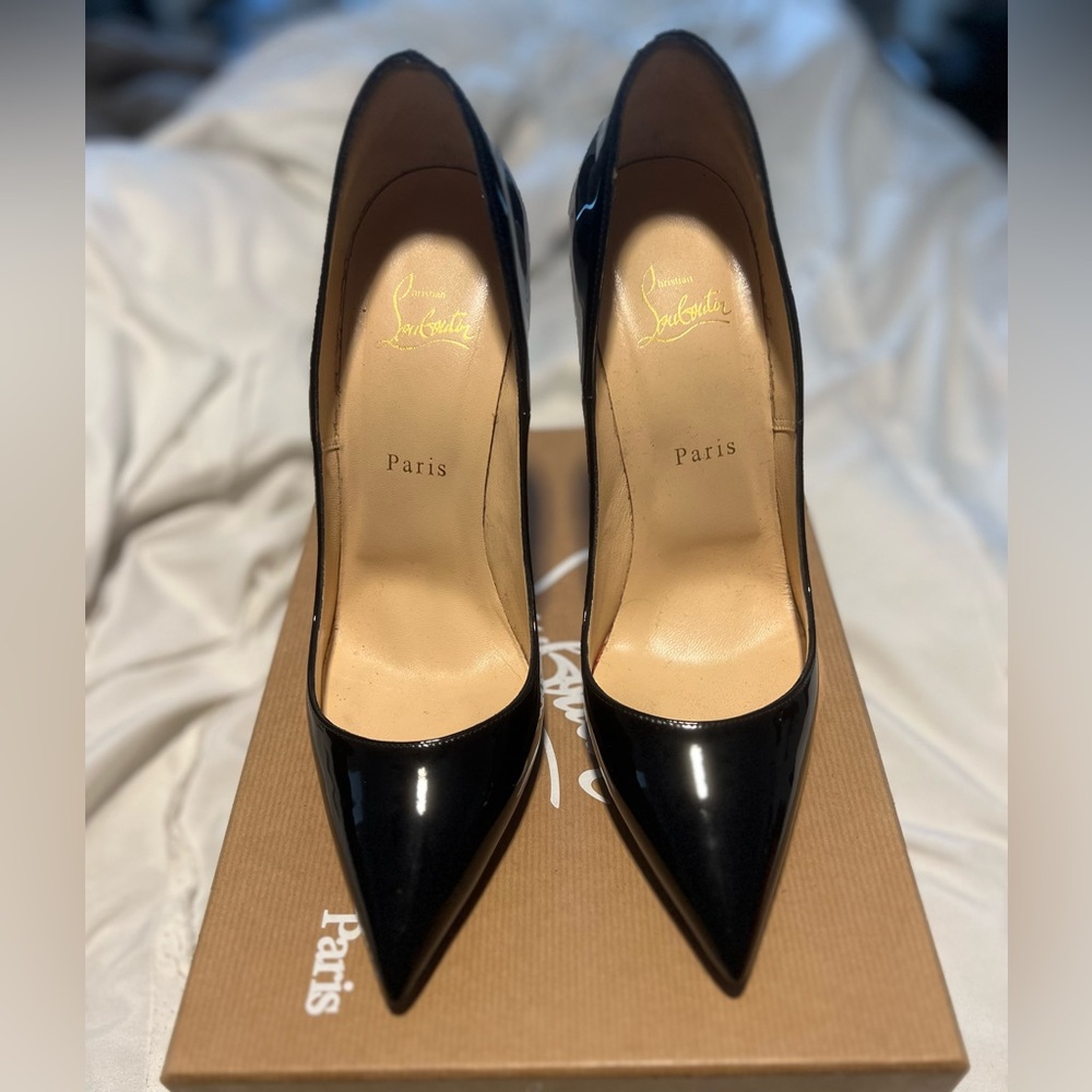Christian Louboutin so Kate patent leather w sole protector